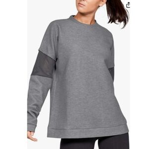 Women's Under Armour Mesh Sleeve Sweater XS